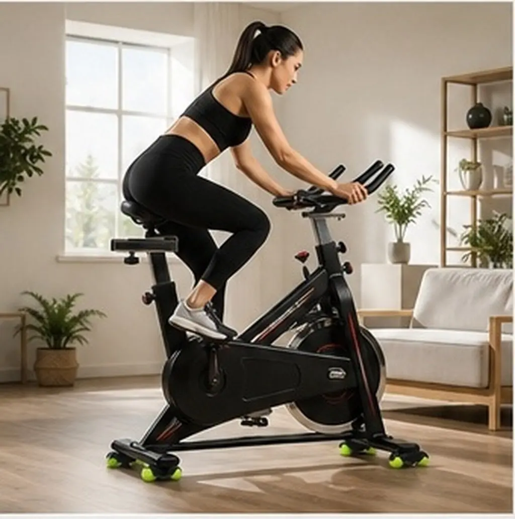 4Pcs Indoor Cycling Stability Pad Snap Rocker Feet Adapters Ball Shock Absorber Noise Vibration Reducer Stationary Bike Trainer