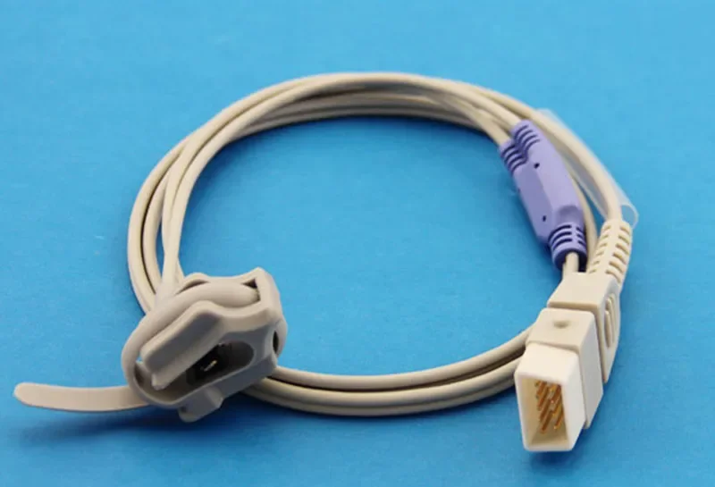 Cable for BCI SPO2 Neonate Wrap Sensor Probe compatible 1m/9ft DB9