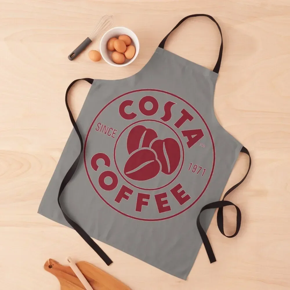 

Классический фартук Costa Coffee Designs для парикмахерской кухни, полезная униформа официанта, фартук на заказ