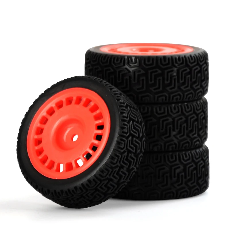 

Набор из 4 шт. 1/10, резиновые шины 68 мм, подходят для Tamiya Xv-02 Xv-01 Tt-02 Tt-01 и Ptg-2, аксессуары для обновления колес автомобиля с дистанционным управлением