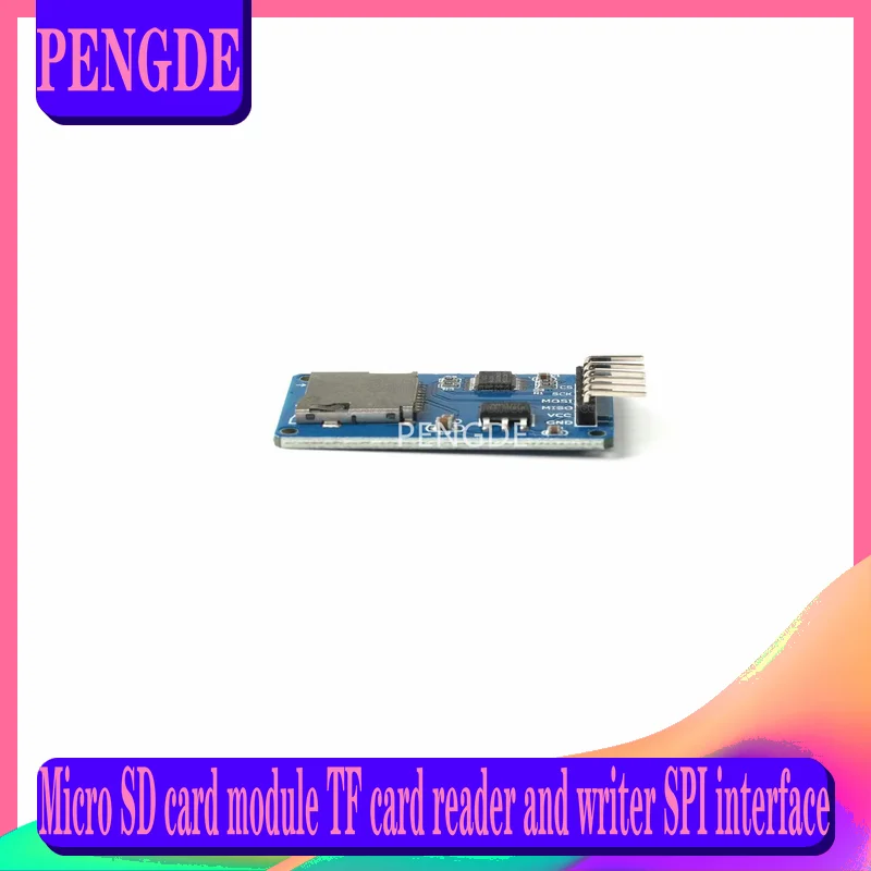 Micro SD card module TF card reader/writer SPI interface with level conversion chip