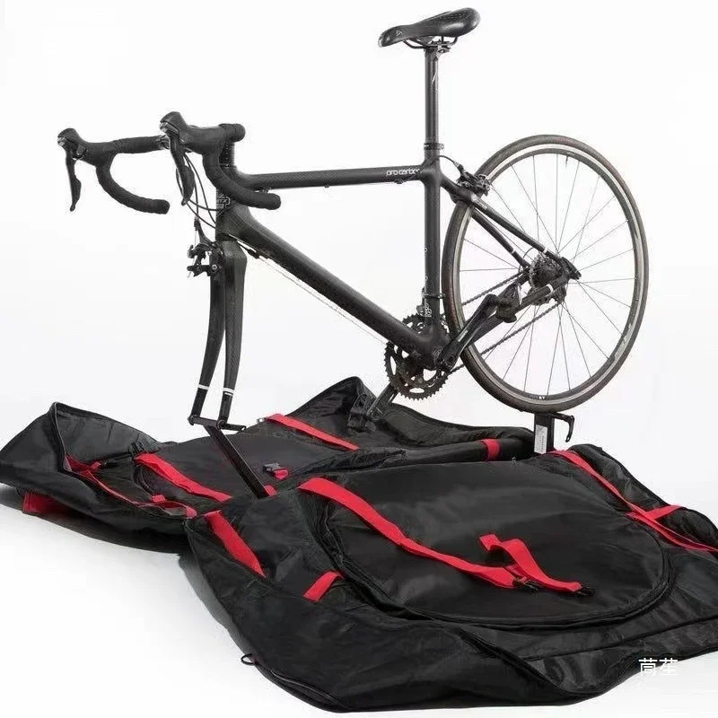 Free dismantling handle road mountain bike universal wheel checked box, loading bag Ironman three bicycle checked suitcase
