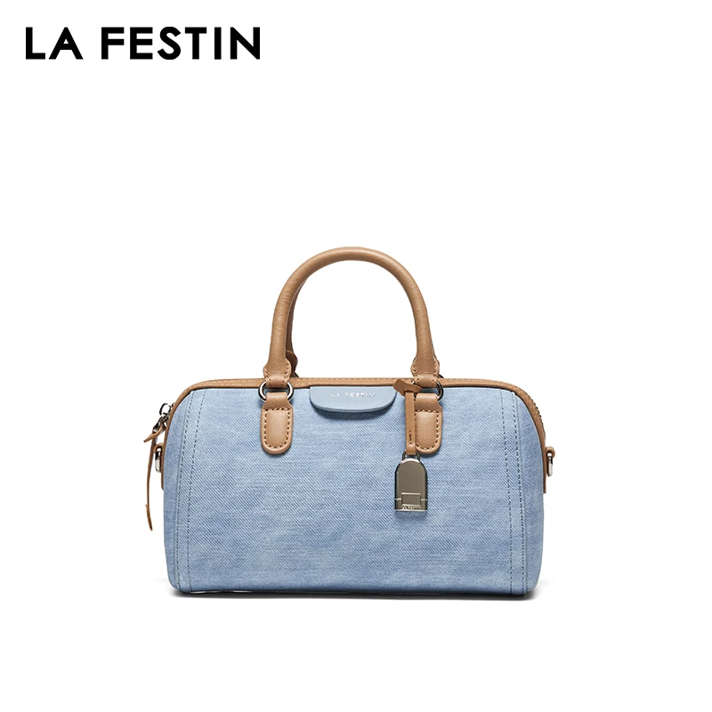 LA FESTIN Original bags for women trend 2024 Boston Bag Luxury Designer Handbag New Shoulder Bag Crossbody Bags