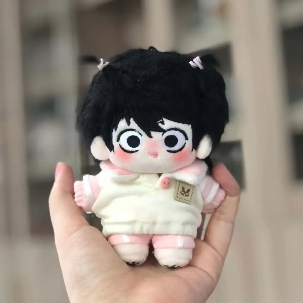 Sweatshirt Cotton Doll Hoodie Plush Stuffed Idol Plush Doll Clothes Dress Up Soft 10CM Cotton Doll‘s Clothes Playing House