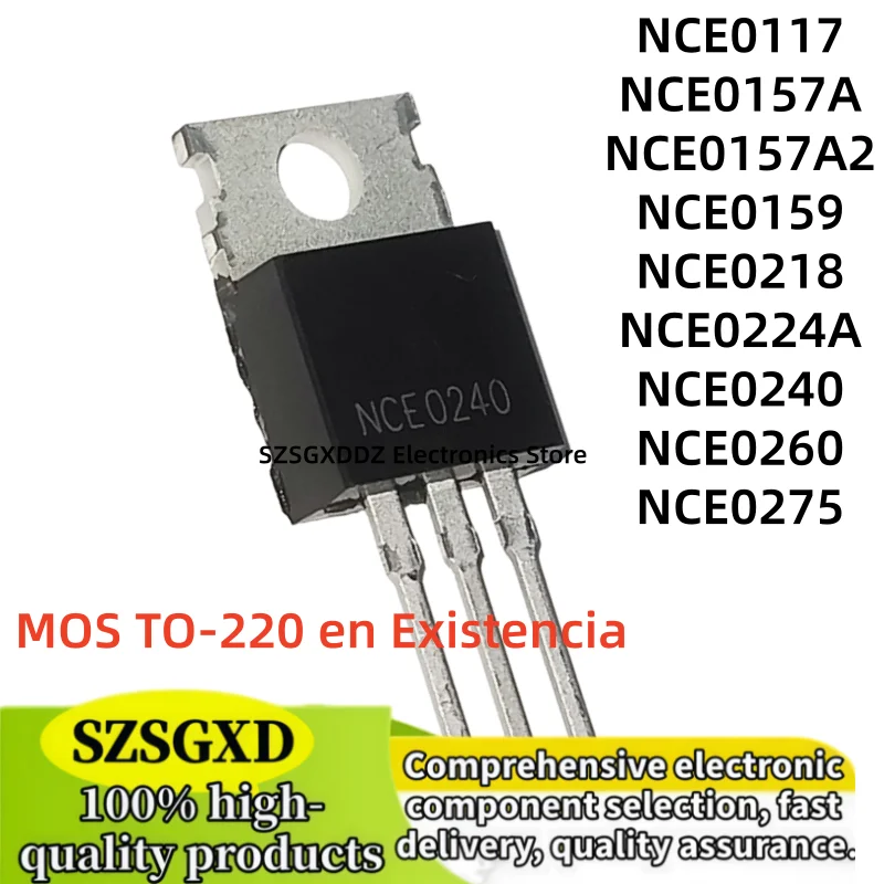 10-20 pieces new NCE0157A2 NCE0157A NCE0260 NCE0275 NCE0240 NCE0218 NCE0159 NCE0224A NCE0117 MOS TO-220 in stock