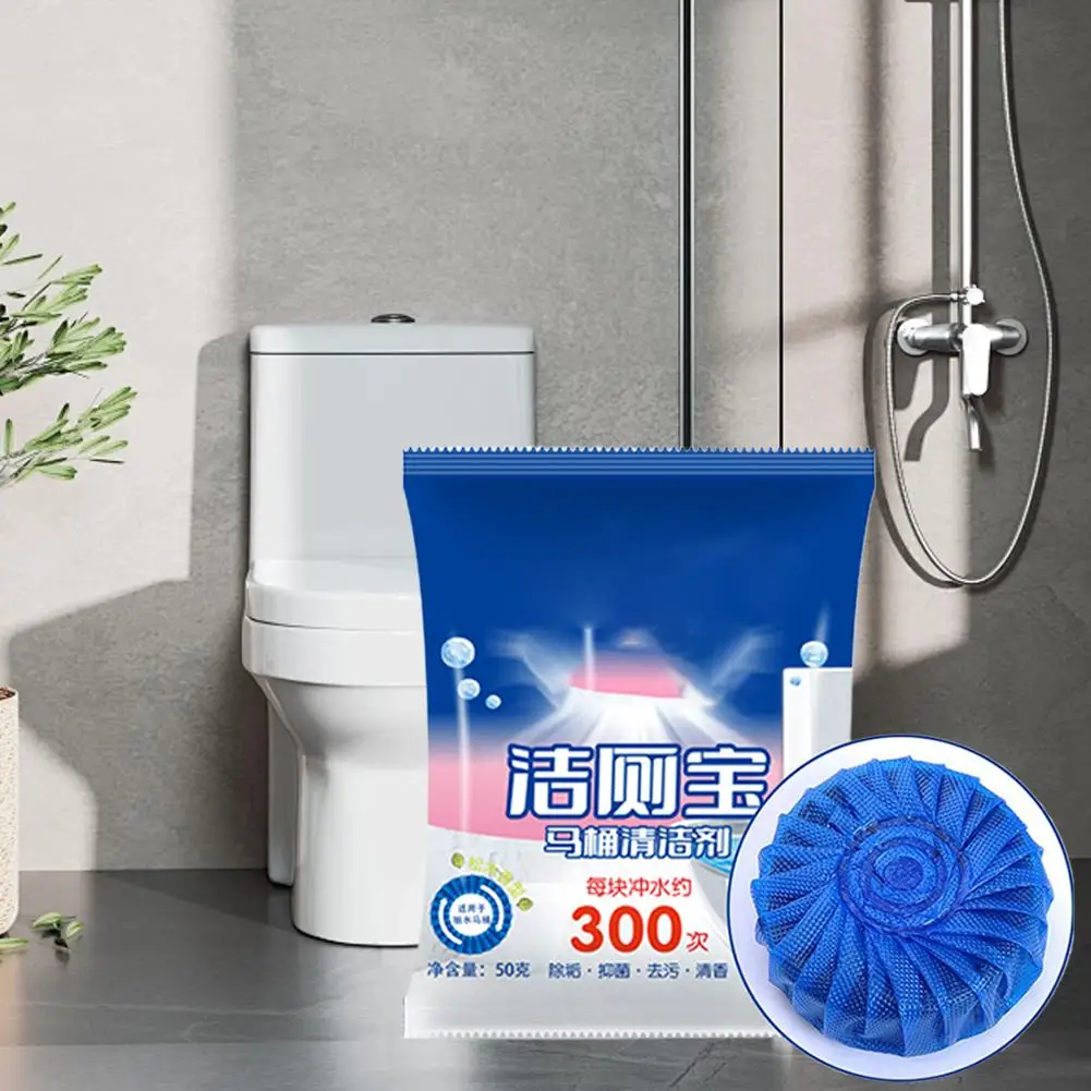 Toilet Bowl Cleaner Tablets Automatic Toilet Tank Cleaners for Deodorizing Descaling Lasting Against Tough 300 Brushes