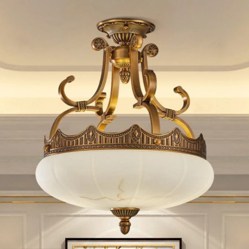 

American style chandelier living room minimalist bedroom dining room light balcony hallway entrance hall light new model