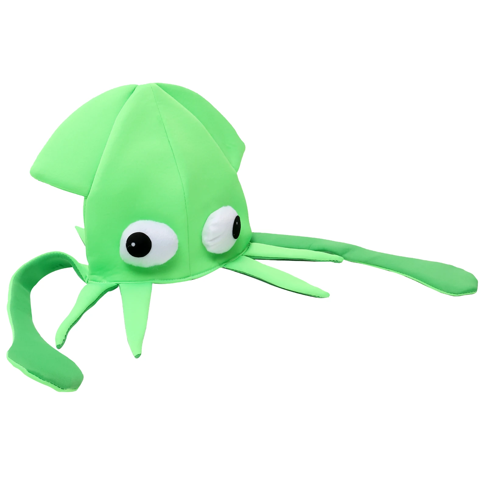 Cappello da cartone animato per feste Design di polpo Copricapo di animali carino Leggero morbido da indossare per decorazioni per feste di ballo in spiaggia