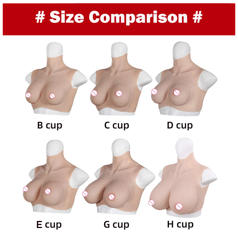 Upgrade Fake Tits Big Chest Silicone Breast Forms Realistic False Huge Boobs Sexy for Transgender Dragqueen Cosplay Queen Sissy