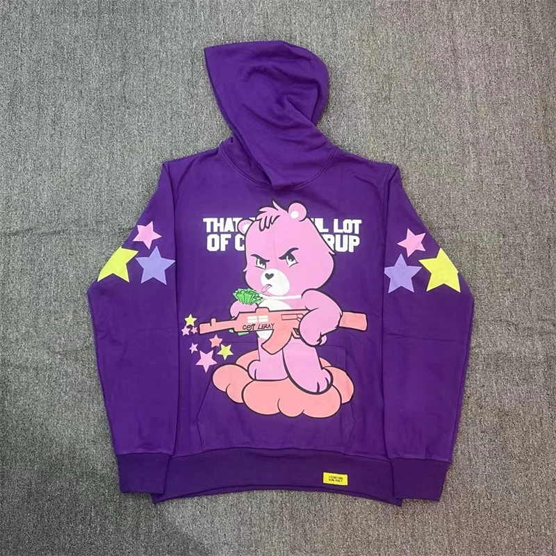 That's A Awful Lot Of Hoodie Little Bear Star Print Men's And Women's Loose Hoodie