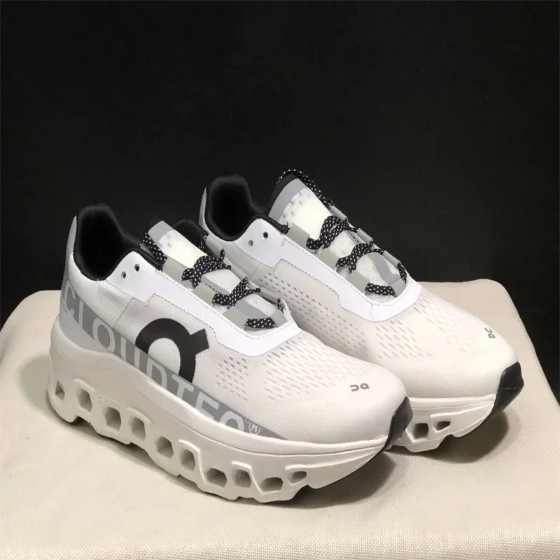 Zapatos originales en Cloudmonster Monster para hombre y mujer, zapatillas para correr de larga distancia, transpirables y antideslizantes