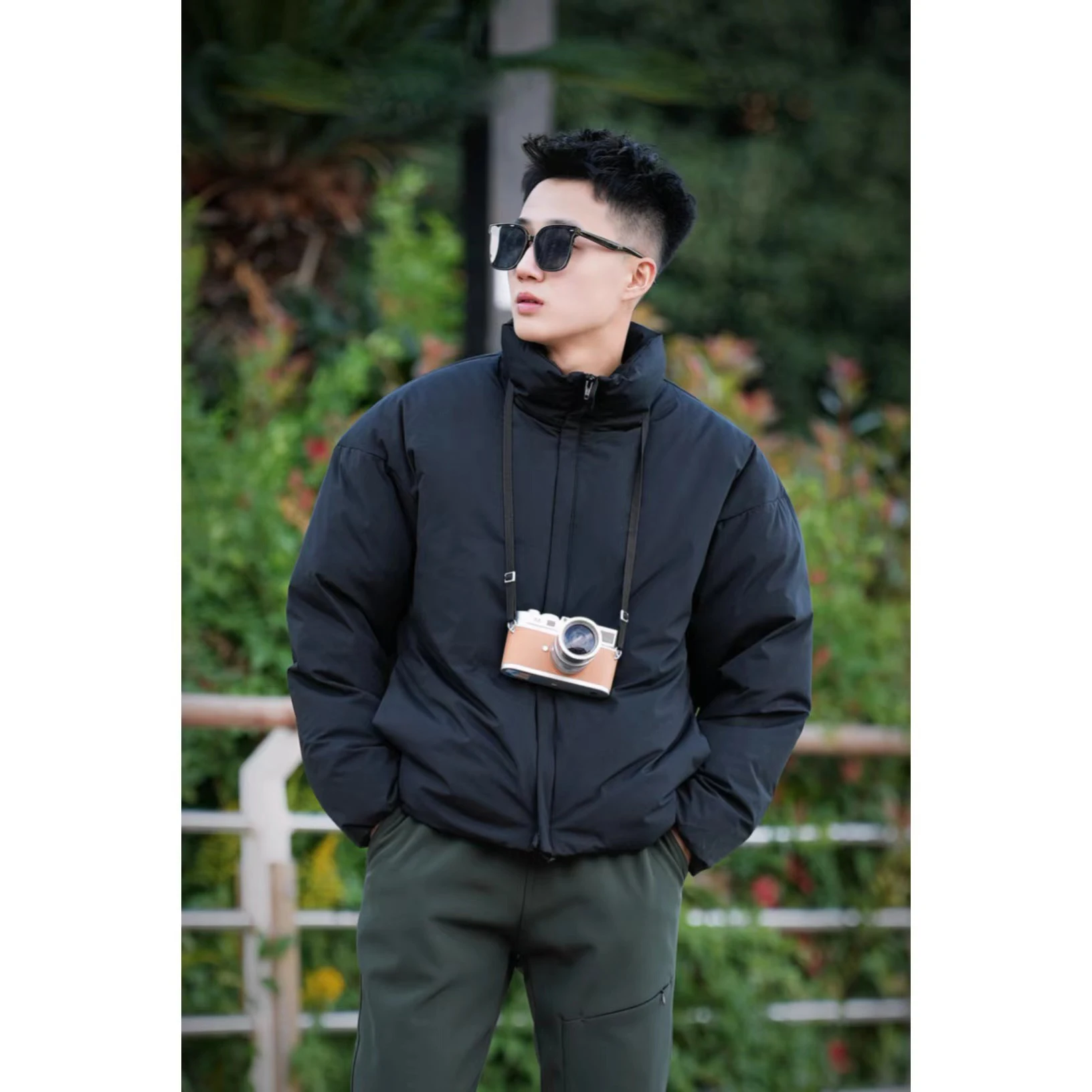 

Водонепроницаемая мужская утепленная куртка-пуховик Laser Limited Edition с 90% белым утиным пухом, повседневная городская мода