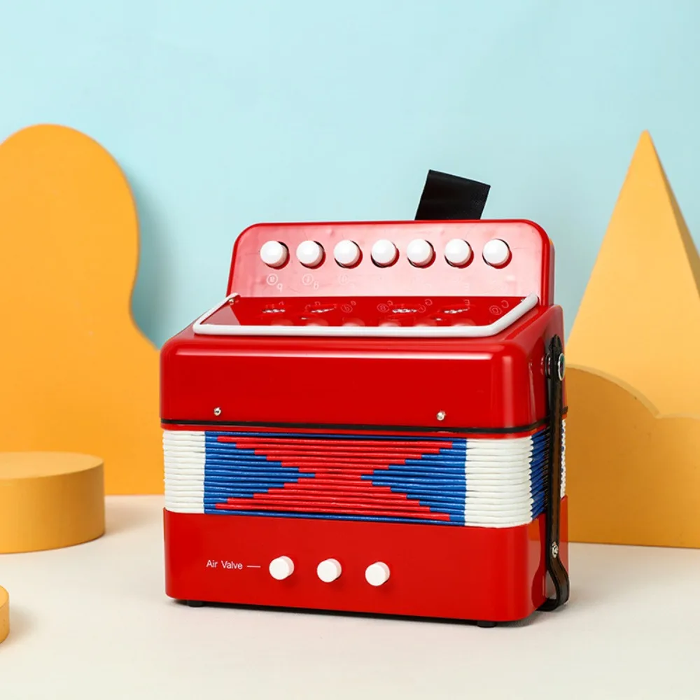 أداة الأكورديون 10 مفاتيح زر الأكورديون الصغير للمبتدئين اختيار هدية عيد الميلاد #1