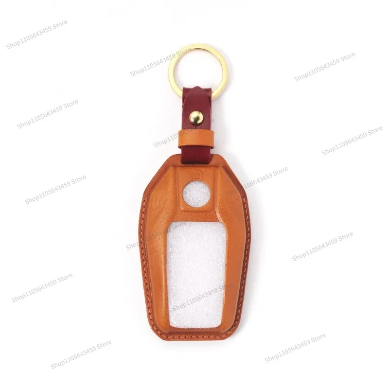 For Handmade BMW Touch Screen Key Cover 7 Series 5 Series X4 Cowhide LCD Key