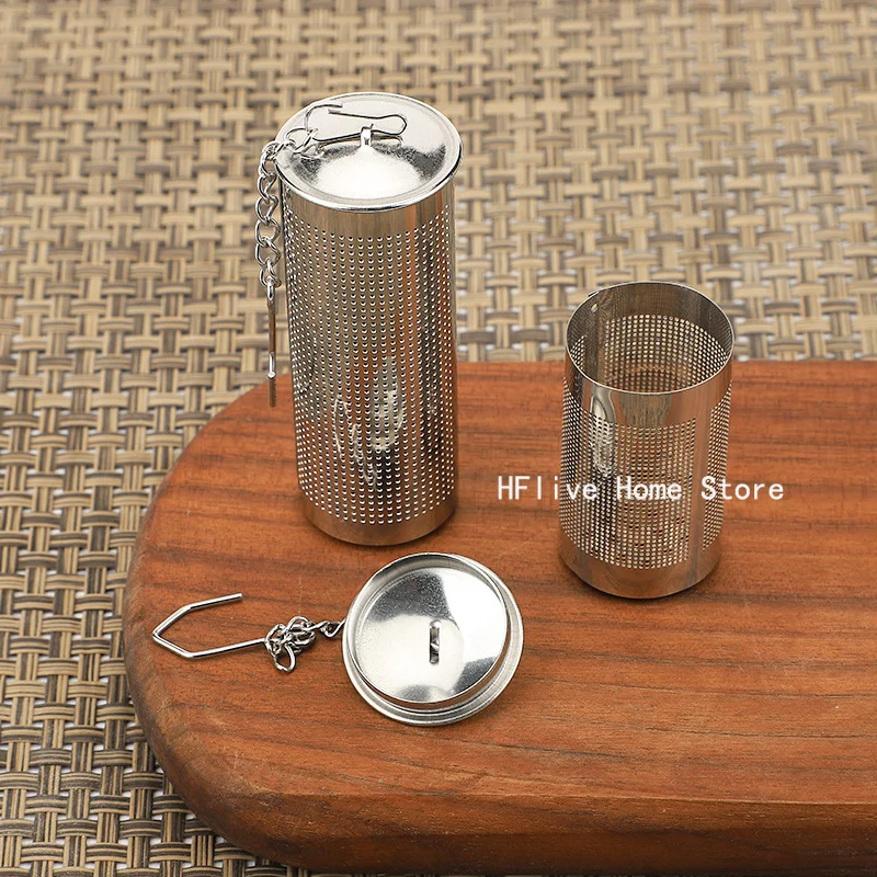 Stainless Steel Tea Infuser Tea Leaves Diffuser Spice Seasoning Ball Strainer Teapot Fine Mesh Coffee Filter Kitchen Accessories