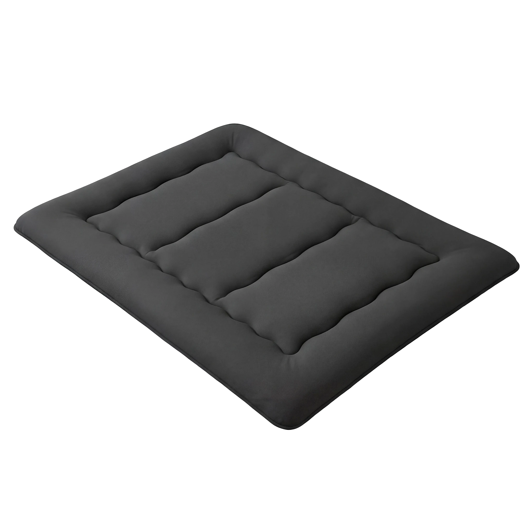 MCQ 4 Inch Japanese Floor Mattress Foldable Futon Removable Washable Cover Soft Bed Topper for Home Bedroom Furniture