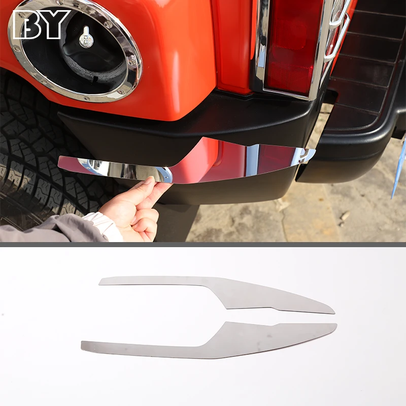 Car Sticker For Hummer H3 2005-2009 Rear Fender Tailgate Angle Wrap Decoration Guard Cover Trim Corner Sticker Accessories