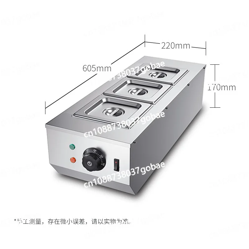 Chocolate thermostatic pot Melting furnace Furnace machine Chocolate water-proof electric heating holding pot Hot melt machine