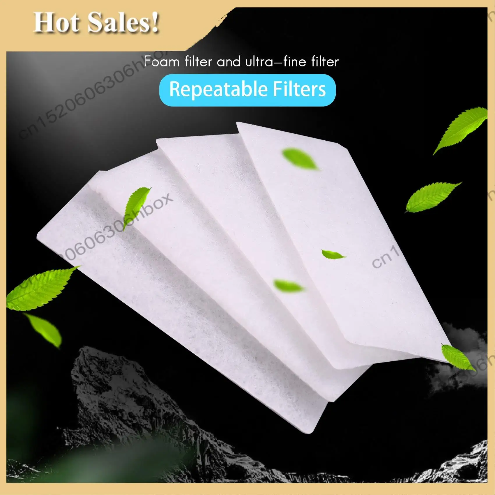 

-HOPE 50PCS CPAP Filters For Respironics Premium Foam Filter And Ultra Fine Filters Respironics M Series