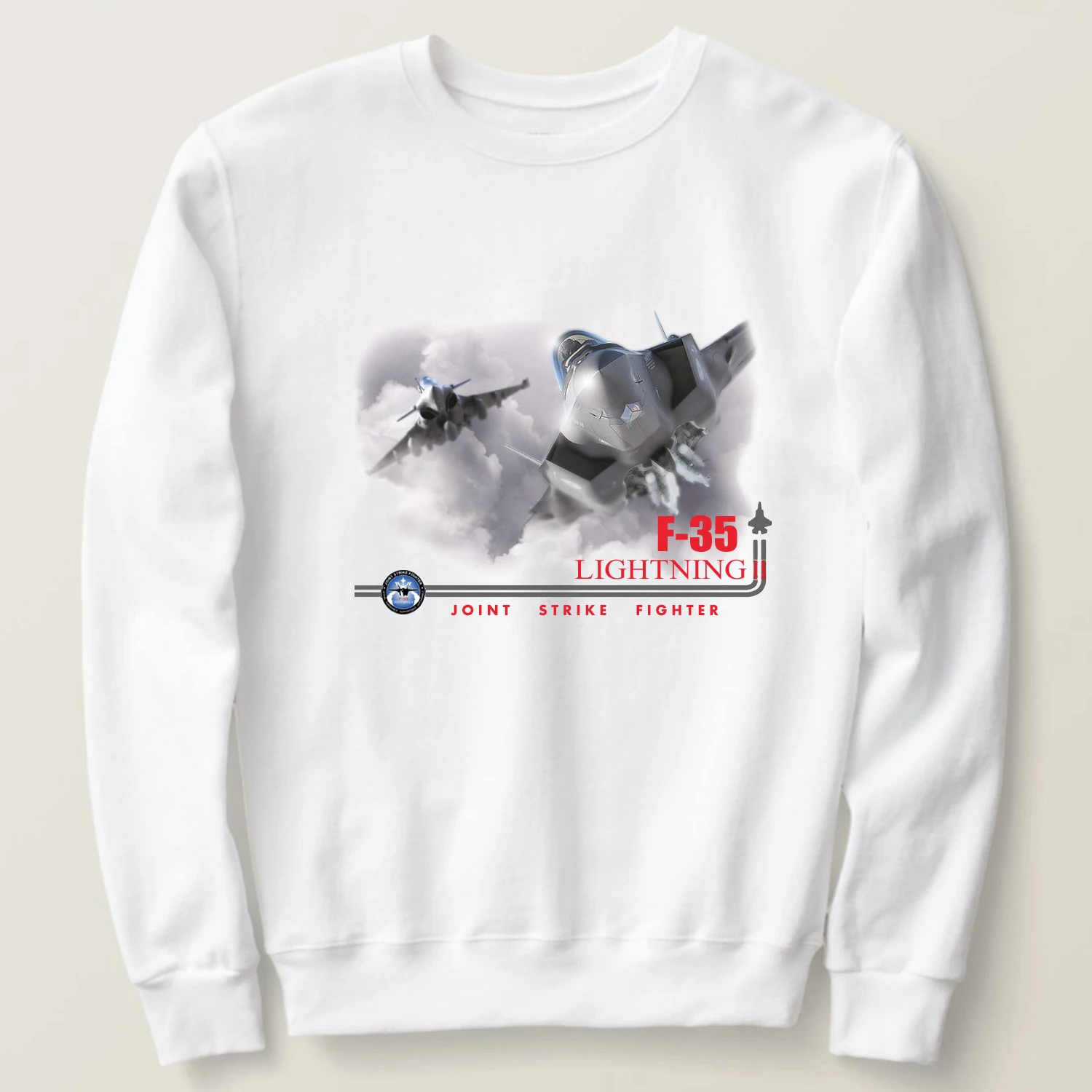 

F-35 Lightning II Joint Strike Fighter Sweatshirts New 100% Cotton Comfortable Casual Mens Clothing Military Aviation Streetwear