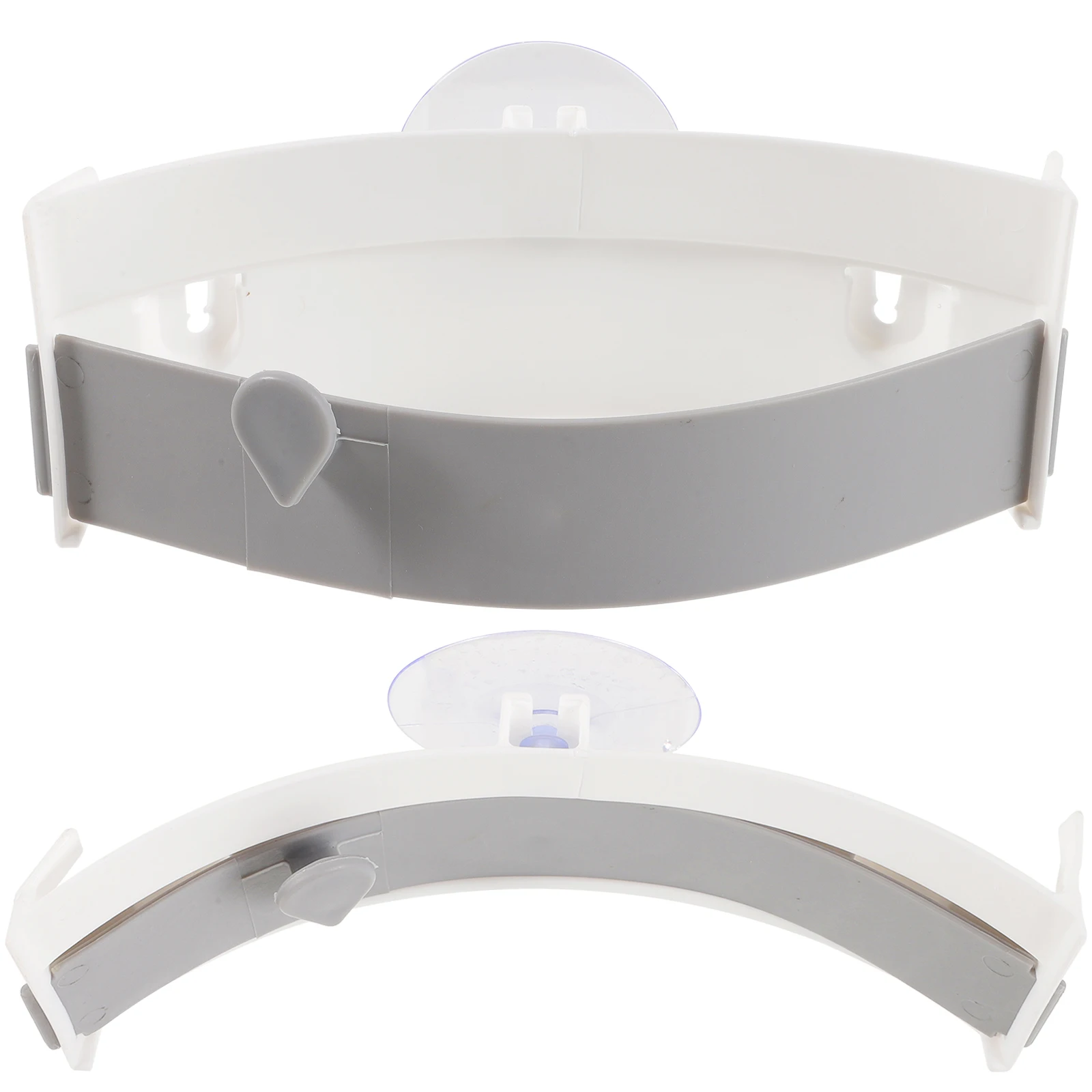 

2pcs Garbage Rack Adjustable Suction Cup Sink Trash Holder Stand Kitchen Plastic Frame Triangle Hook Cabinet Accessories