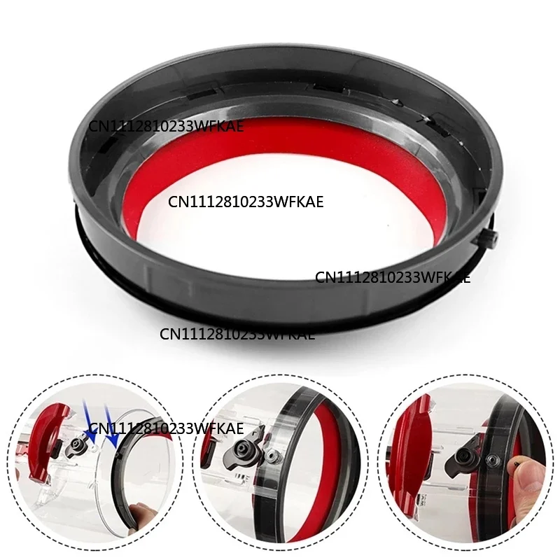 Trash Top Fixed Seal Replacement for Dyson V10 V11 V12 V15 Vacuum Cleaner Replacement Spare Parts Accessories