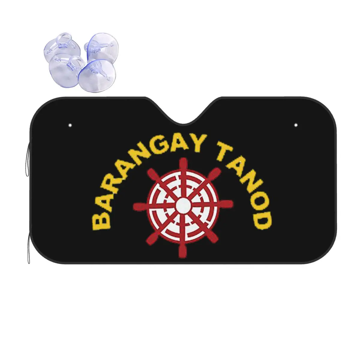 

BARANGAY TANOD FILIPINO PINOY HAT CAP NINONG Sunshade Windscreen Car Front Windshield Window Sun Visor Accessories Covers