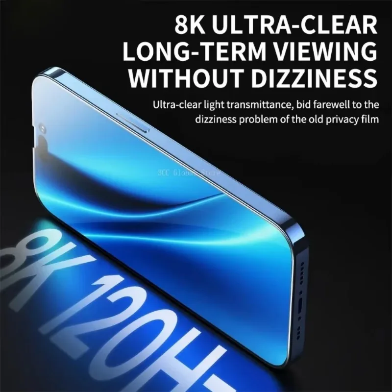 2 sztuki szkła hartowanego zapobiegającego podglądaniu do iPhone'a 16 15 14 Pro Max 13 12 Mini 11 Pro XS XR Screen Protector do iPhone'a 8 7 Plus Glass