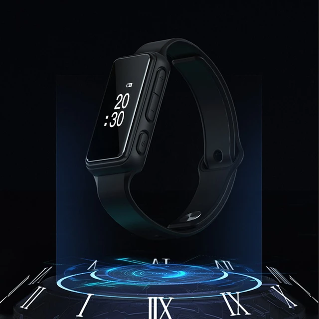 Electric shock alarm wrist watch deals