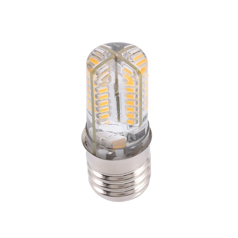 AFOURT-10X E17 Soket 5W 64 Bohlam Lampu LED 3014 SMD Lampu Putih Hangat AC 110V-220V