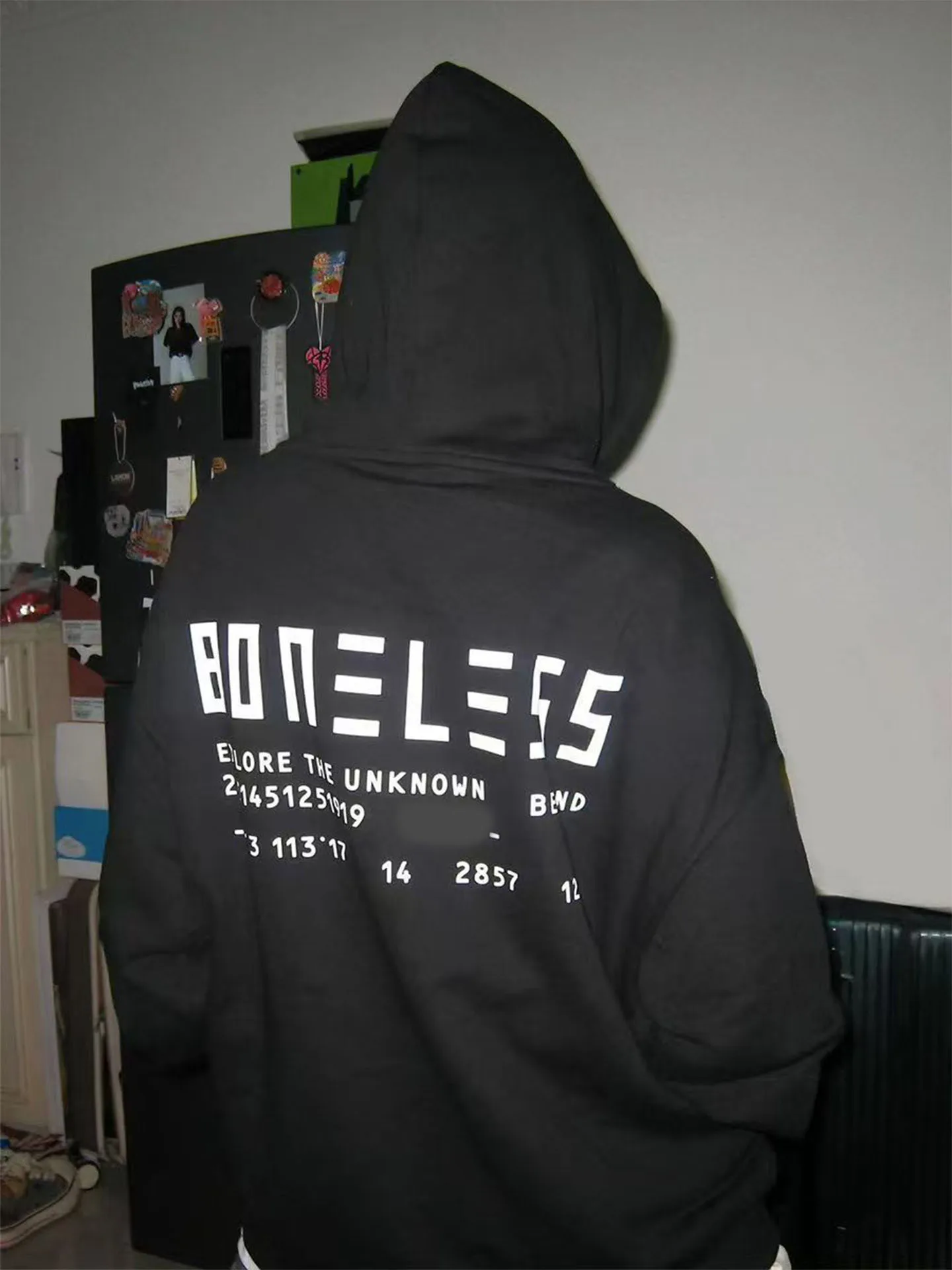 Sweat à capuche avec lettres imprimées rétro américaines pour femme, ample, paresseux, surdimensionné, haut Jaet, Teana Snow, nouvelle collection automne hiver