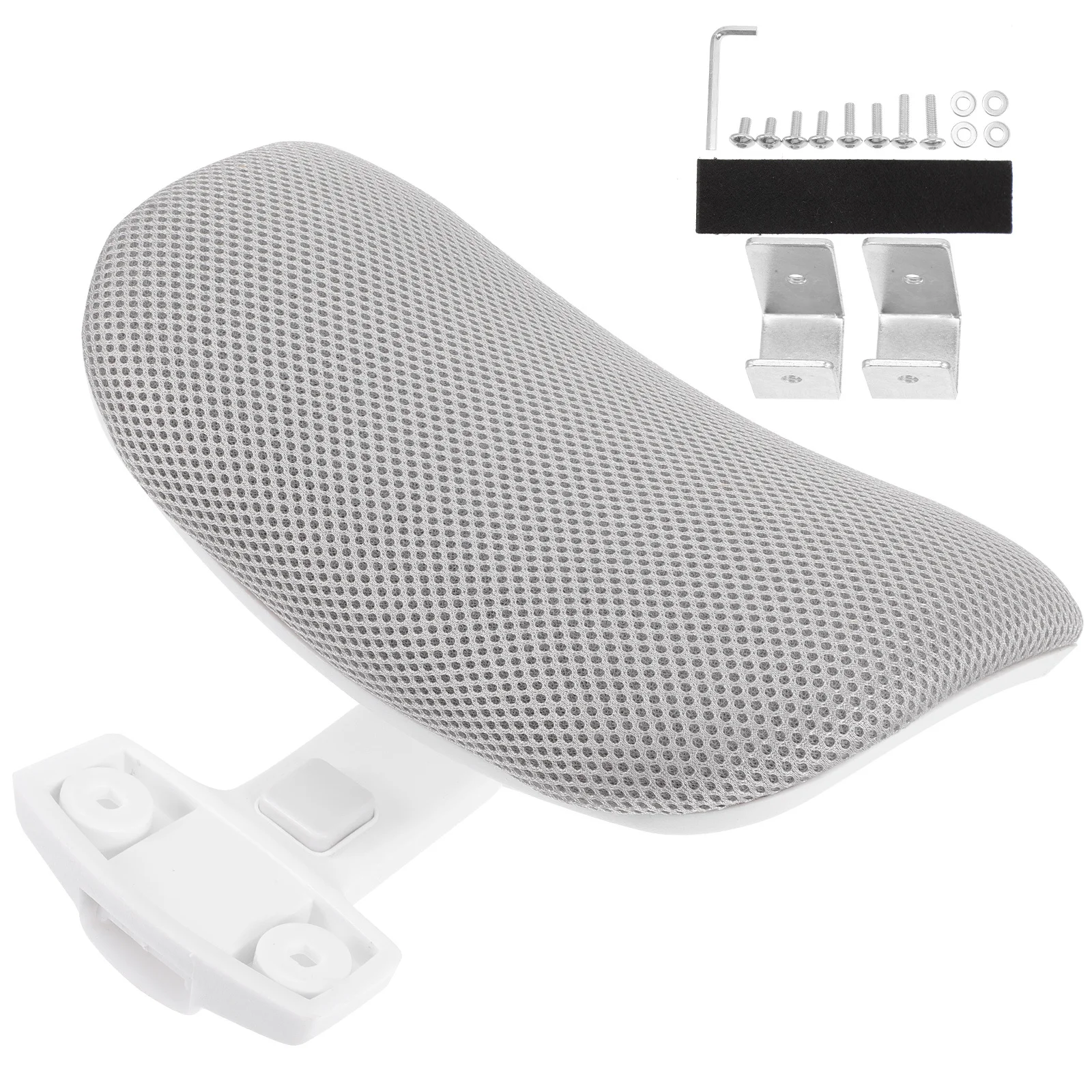 1 ชุด 1 ชิ้น หมอนรองศีรษะปรับระดับได้สำหรับคอมพิวเตอร์ รองรับสรีระ ช่วยพยุงคอ สำหรับเก้าอี้สำนักงาน อุปกรณ์เสริมเก้าอี้ทำงาน อะไหล่เฟอร์นิเจอร์