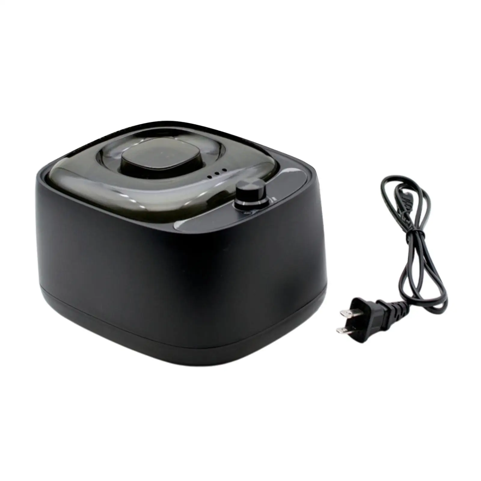 Chauffe-cire électrique professionnel pour hommes et femmes, Machine chauffante avec couvercle transparent, Pot chauffant