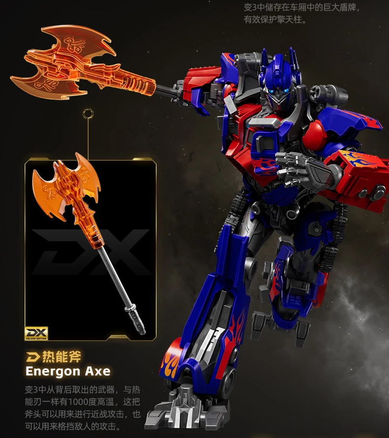 Blokees Transformers Optimus Prime Skyfire De Fallen Megatronus Prime Primus Action Figure IDW Anime JET WING Speelgoed XMAS Gift