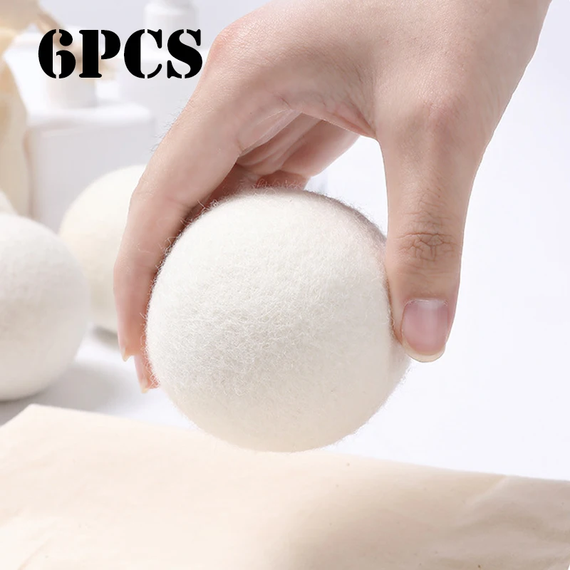 

Laundry Drying Balls Anti-Tangle Quick-Dry Dryer Balls for Delicates Down Jackets Wrinkle Prevention Durable Textured Design
