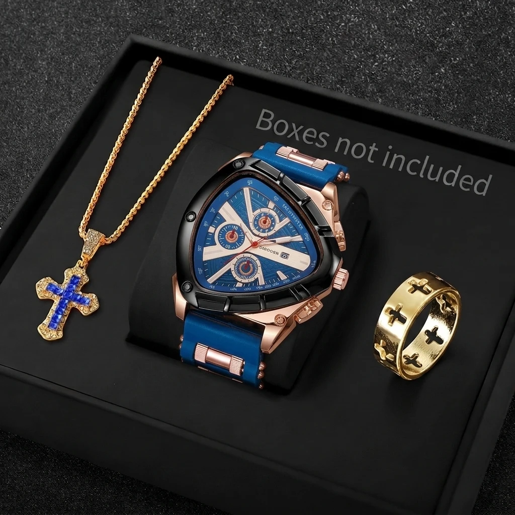 conjunto-de-3-pecas-relogio-masculino-esportivo-com-pulseira-de-silicone-colar-e-anel-–-presente-casual-sem-caixa