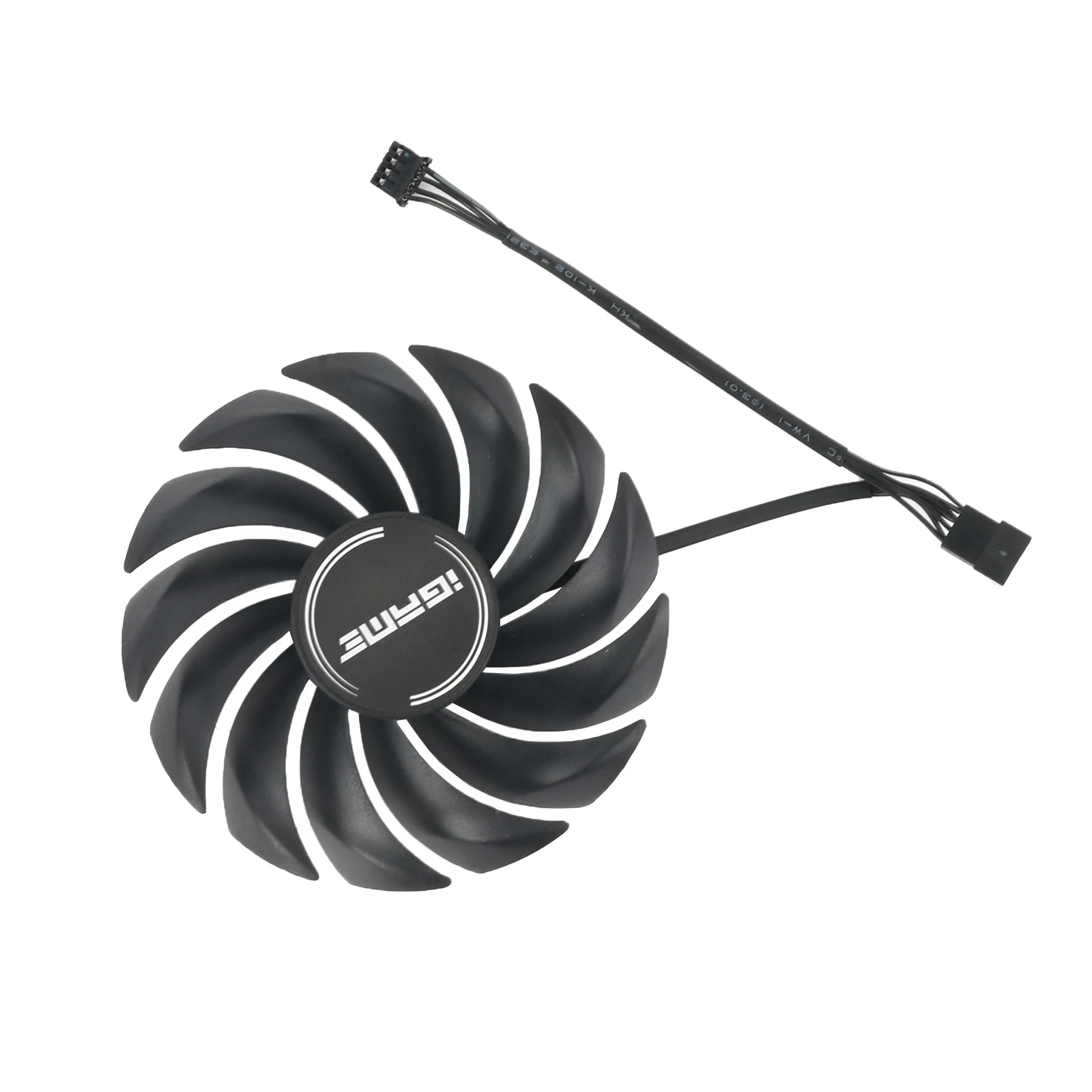 90มม.PVA080E12R 12V Cooler พัดลมสำหรับ IGame RTX 3060 3070 3080 Ti RTX3090ขั้นสูงกราฟิกการ์ดพัดลม