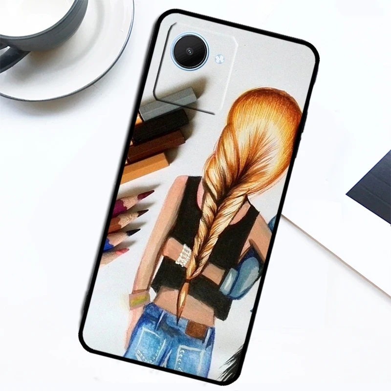 Every Brunette Needs Blonde Friend Case For Realme 9 10 11 Pro Plus GT Neo 5 2T 3T C11 C15 C25s C21Y C30 C31 C33 C35 C53 C55