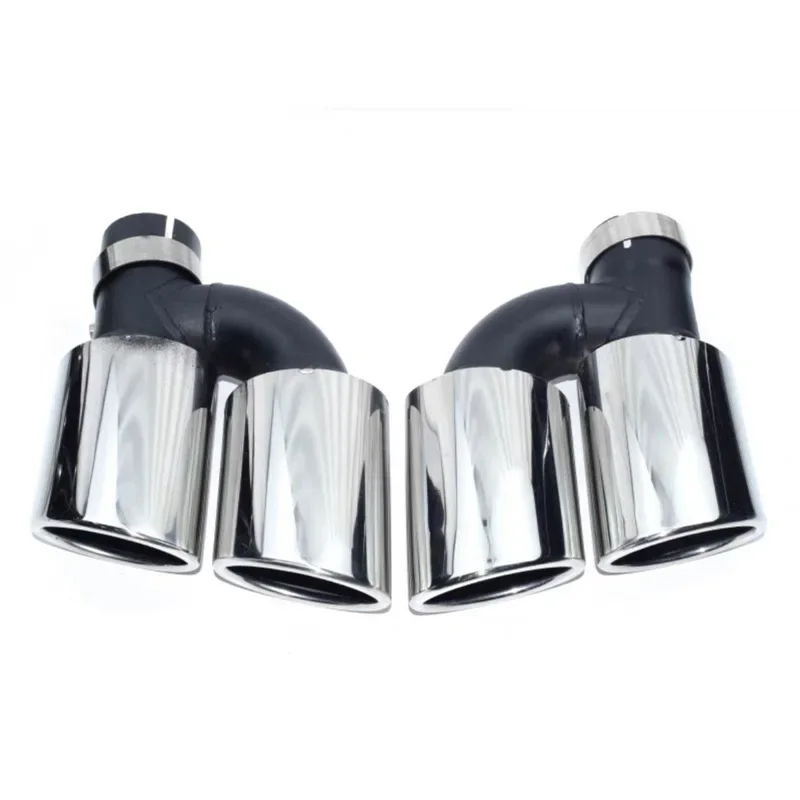 

Suitable for Audi A4L/A5/A6L/A7 modified four-way tail throat S4/S5/S6/S7 stainless steel exhaust tail nozzle