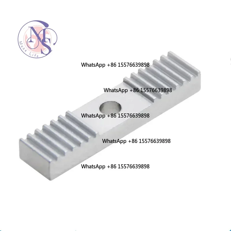 Aluminum Alloy GT2 Timing Belt Fixing Clamp, 9*40mm, 2mm Tooth Pitch, 3D Printer CNC Spare Part