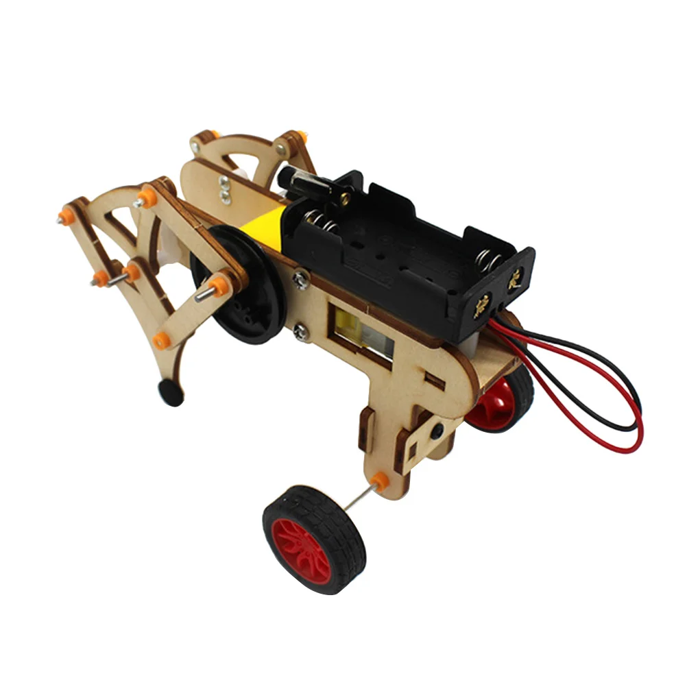 Zestaw Materiałów Oryginalny Kolor Drewna Edukacyjny Zestaw do Składania dla Dzieci Zestaw do Samodzielnego Wykonania Zestaw do Eksperymentów Naukowych Drewniane Puzzle