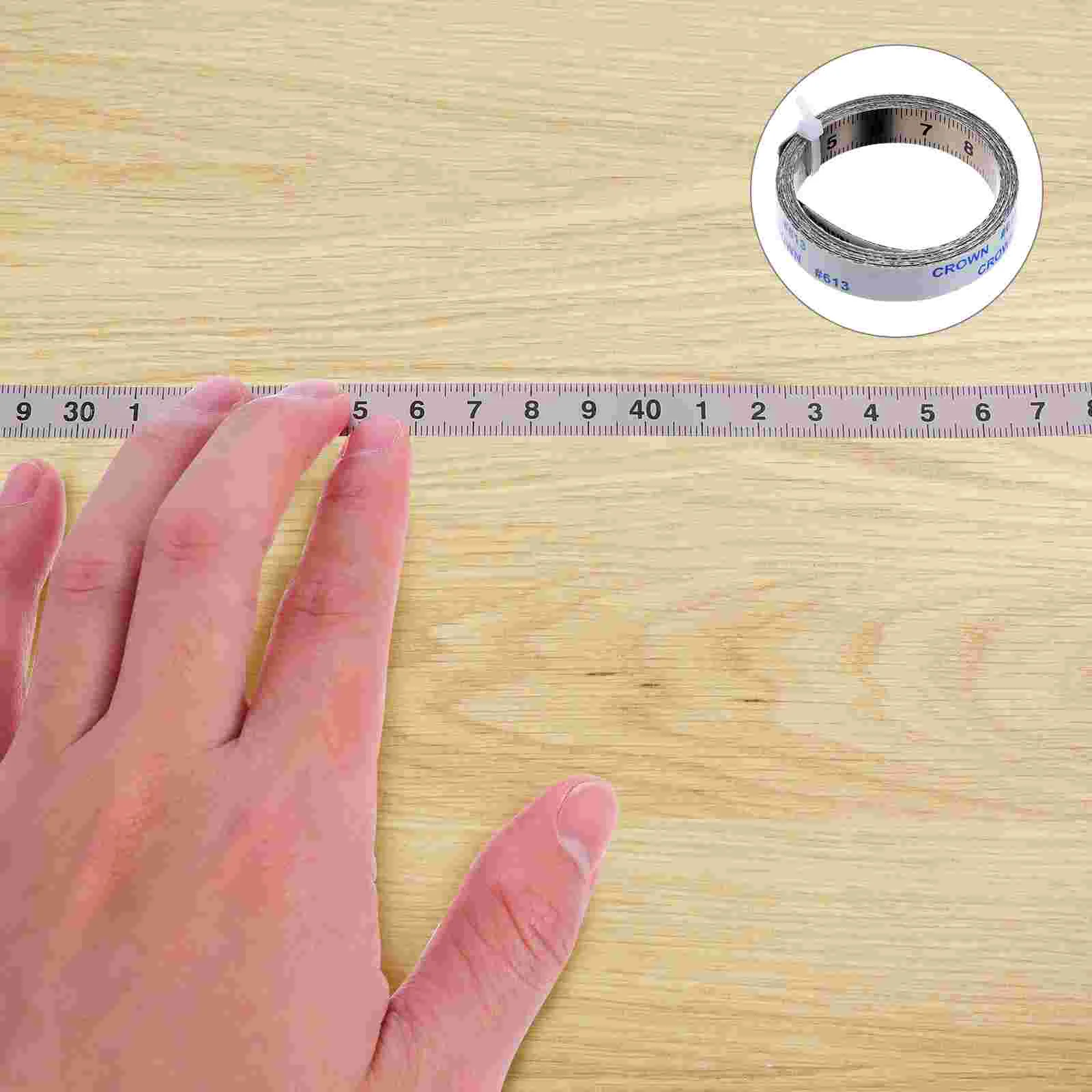 

Mechanic Stickers Workbench Ruler Sticky Mechanical Measuring Gadget for Woodworking