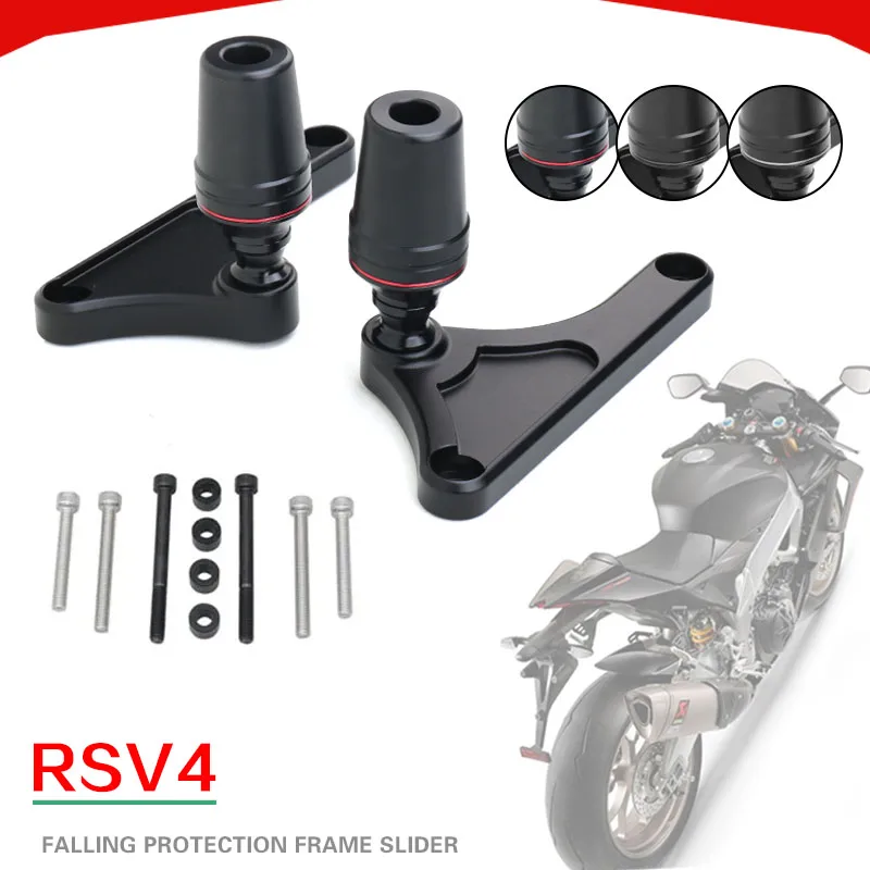 

For Aprilia RSV4 RR RSV4 RF 2021-2023 Motorcycle CNC Falling Protection Frame Slider Fairing Guard Crash Pad Protector