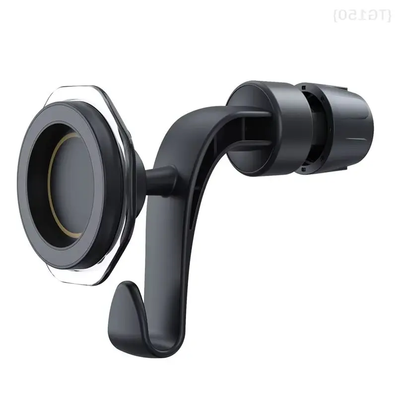 1 قطعة حامل هاتف مسند الرأس التلقائي المغناطيسي، حامل هاتف المقعد الخلفي قابل للتعديل مع تركيب سريع