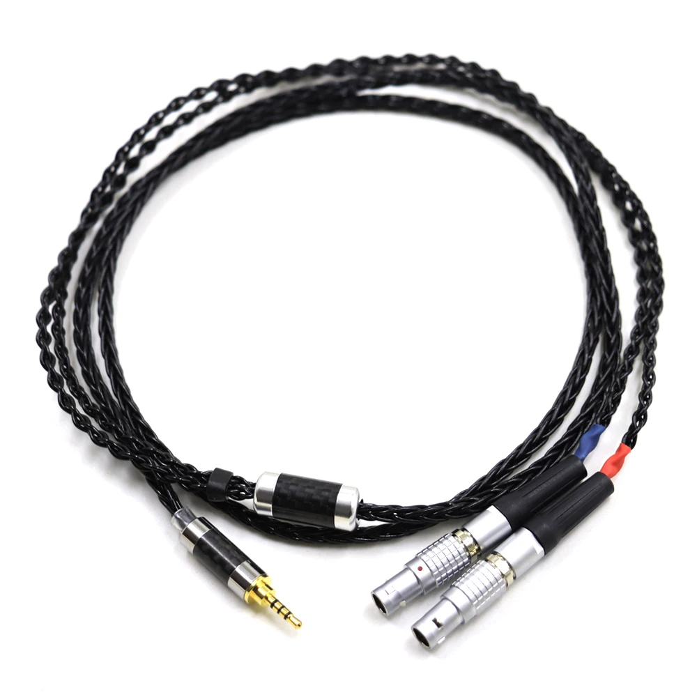 

New BlackJelly High-end Taiwan 7N Litz OCC Headphone Replace Upgrade Cable for Focal Utopia ELEAR Fidelity Circumaural