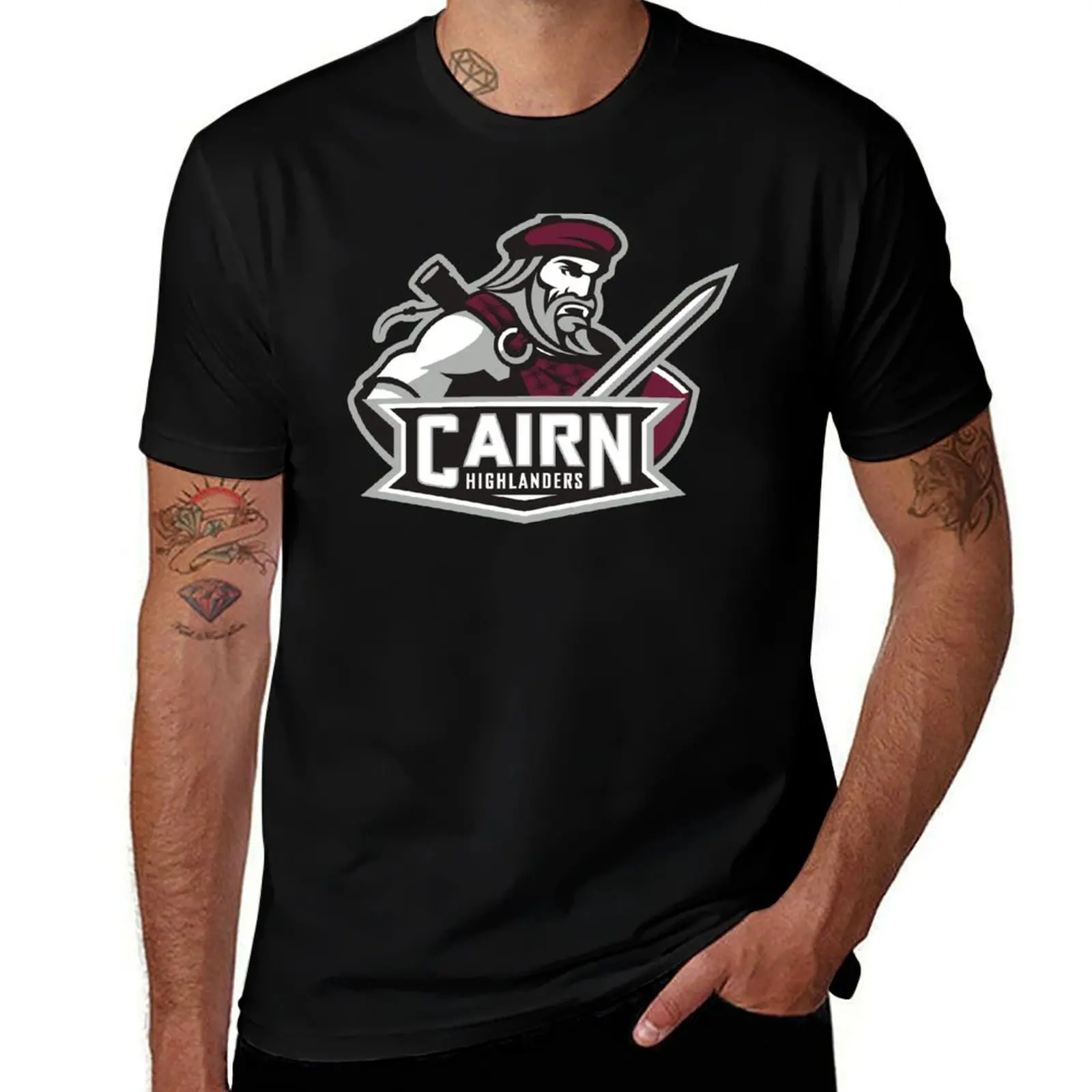 cairn highlanders T-Shirt Streetwear Print Tee Shirt T-Shirt