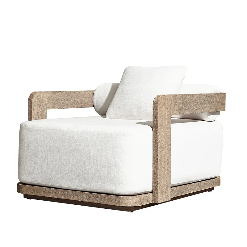 

Уличный диван, тиковый сад, патио, водонепроницаемый и солнцезащитный крем под открытым небом, уличная мебель