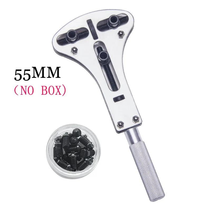 A/B/C/D/E jam tangan gaya alat pembuka kotak jam tangan dapat disesuaikan 3 cakar sekrup jam tangan penutup belakang pelepas kunci pas buka alat reparasi pembuat jam