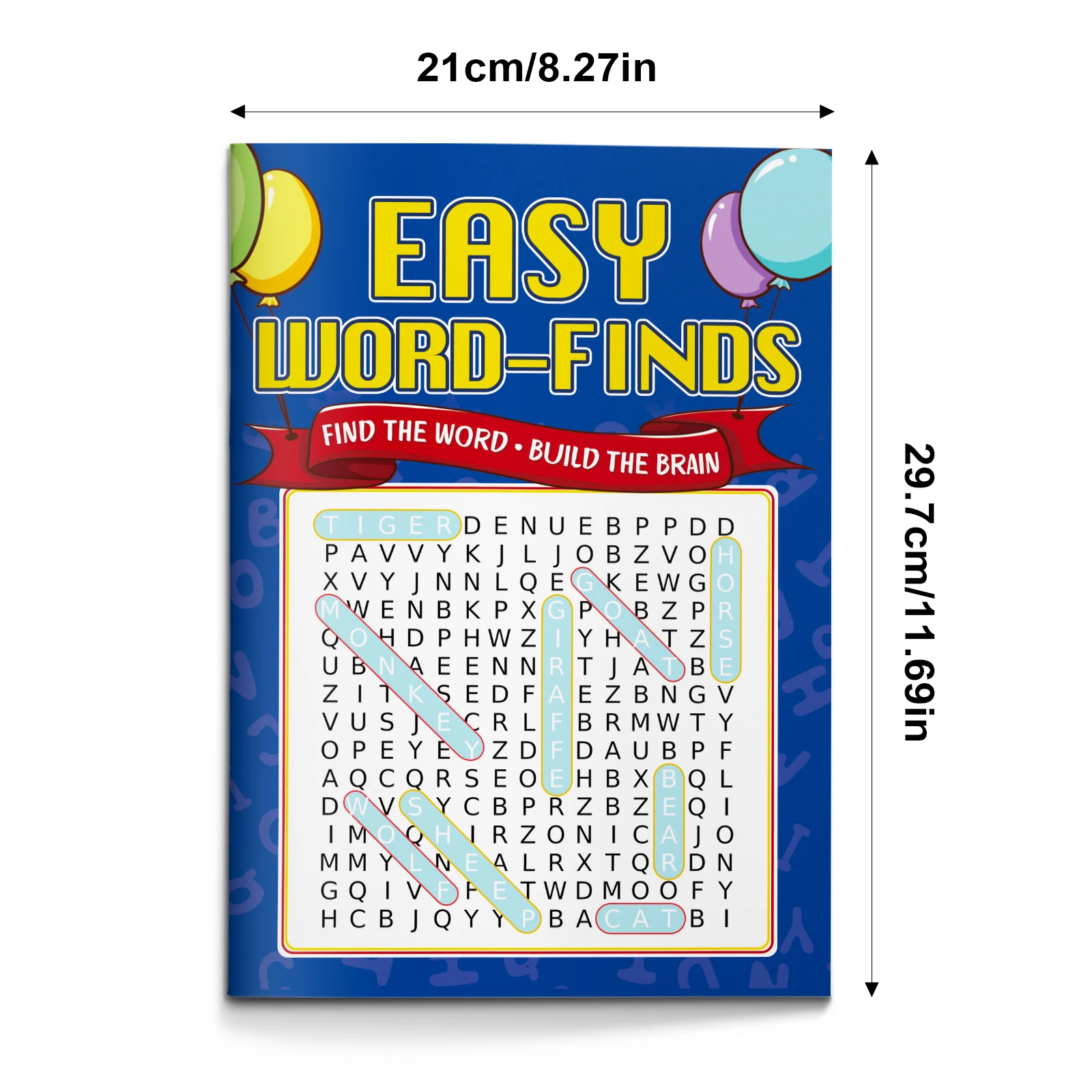 Word Search and Writing Practice Book for Kids: Learn to Spell and Write Animal Words with Fun and Engaging Word Puzzle Activiti