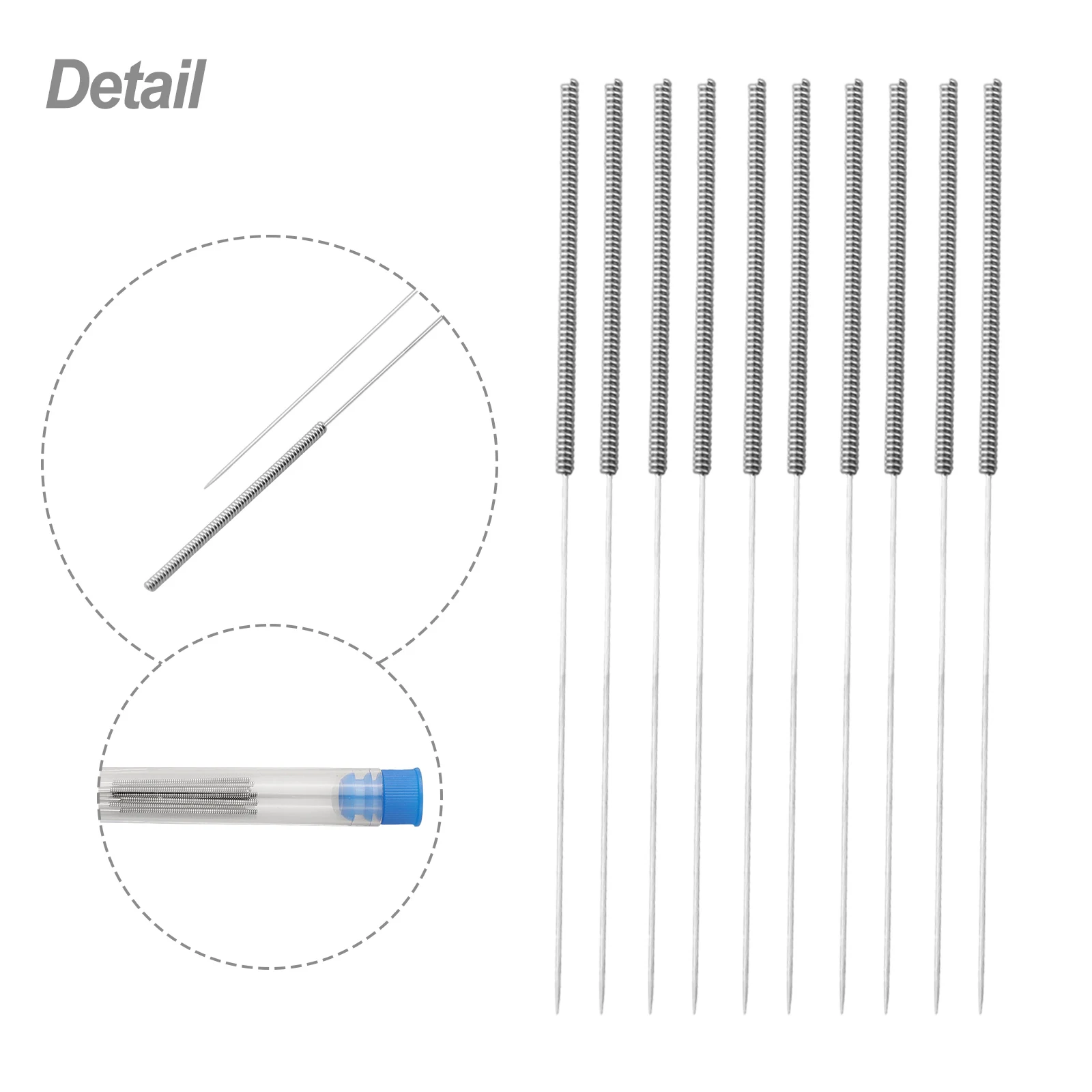 Kit de limpieza de boquillas de 0,2 mm, fácil de usar, rendimiento confiable, limpieza efectiva resistente y flexible para impresión 3D